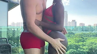 Fucking a Hot Black Latina Babe Liss Dominica