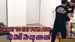 Wide Hips - Halloween - Zombie Starving For Your Ass Bj Cum In Mouth