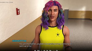 Visual novel featuring massive dicks and immersive 3D animated hentai content