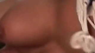 Busty Brunette Gets All Wet While Cleaning a Car and Gets Fucked by a BBC.