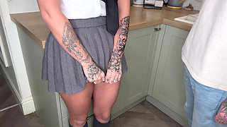 Step Daughter Gets Punished