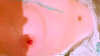 Amateur striptease and Solo masturbation