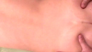 Cute teen gets her first time sex with his stepbrother