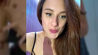 Dina_Tease Outdoor Public Toilet Show