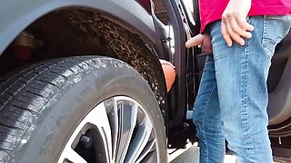 Fucking Stepmom in the Parking Lot