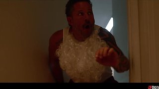 Mikey Star's Bold Strike in a Holiday Scene