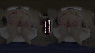 Aria Takes A Massive Load To Face And Glasses
