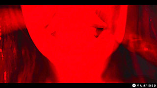 Lesbian Foot Fetish - Latina Sex Slave Girl Mesmerized by Big Tits Blue Haired Vampire Jewelz Blu