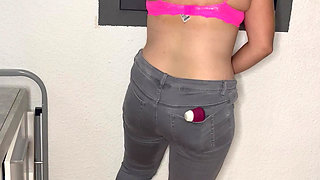 Lady Witnesses Tribute Man Stimulates Her Horny Wet Blonde Multiple Orgasms Pussy Clit