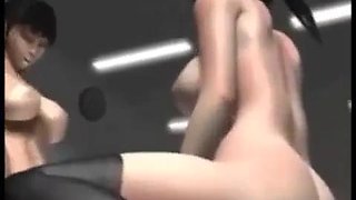 3D fucking double feature: Blowjob, Missonary  Babe Porn