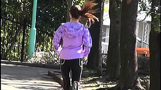 Asian bukkake fetish slut fingered and toyed