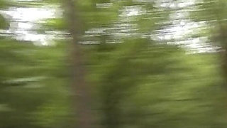 Two Cute German Babes Playing Together in Outdoor Session