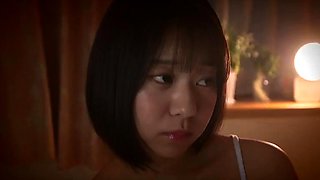 Japanese asian schoolgirl pussy licked
