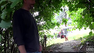 The Housewife Gets Fuck In The Ass - Then The Caravan Begins To Nod