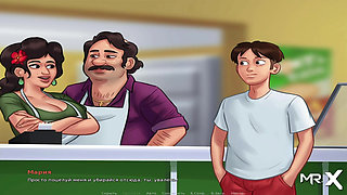 SummertimeSaga - Maria Likes Mustache Riding E1 # 76