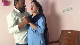 Desi Indian College Girl Sona Bhabhi Hard Fuck with Boyfriend - Big Ass, Tight Pussy, Hindi Audio