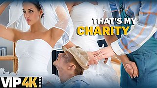 Brunette dirt with cute Stanley Johnson from Bride 4K