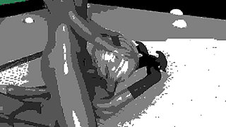 Bathroom Facefuck with 2b - Nier Automata Animation