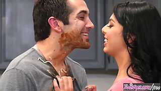Twistys - food fight nail - Gina Valentina,Donnie Rock