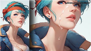 Car Toon - Bulma And Her Secret Desires To Swallow Cum