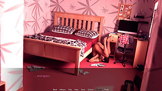 Shemale Ashe Fingering Her Pussy And Sucking Her Huge Cock