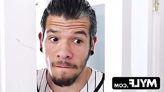 The lusty, mature woman, Blaten Lee, desires a huge internal ejaculation to achieve restful -Censored-.