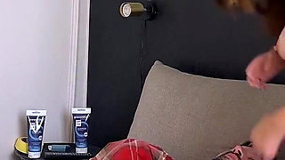I Was Horny and I Fucked His Face in Bed