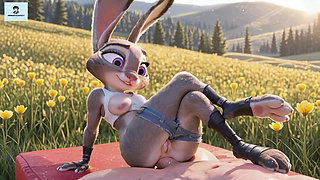 Judy Hopps hentai anal foot fetish furry