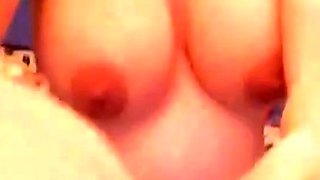 Pregnant Amateur Girl Masturbates on Webcam