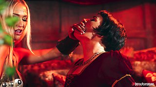 Olive Glass' Wild Lesbian Passion Explodes in Sultry Fisting Heat