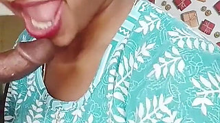 Session 22. Indian Desi Romantic Couple, Blowjob Cumshot Sex