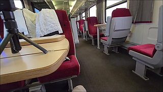 Adrenaline on the Train. Caught in the Toilet