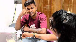 Indian Desi Beautiful Step Sister Fucks Her Step Brother - Hindi Audio Video