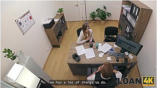 Czech Girl With Huge Boobs Is Sucking Clerks Big Cock In His Office With Stanley Johnson