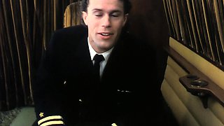 Blonde piss fetish babe fingers her vulva