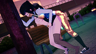 Va-11 Hall-a: Cyberpunk Bartender Action (jill Stingray) - 3D Hentai Animation 3