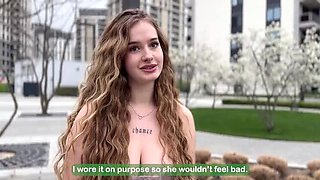 Big Tit Best Friend Fuck - Rough Cowgirl Sex with Creampie Finish