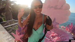Big ass Thai GF anal after social media