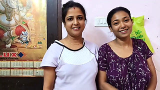 Bengali Bhabhi's First Threesome with Zomato Delivery Boy