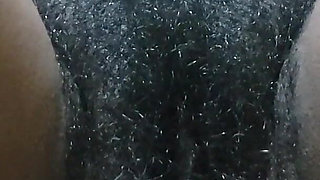 Big Pussy Fucking to Ass with a Massive Hairy Between Legs