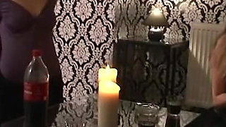 Humiliating dominating dildo game