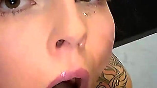 Redhead Slut Gangbanged and Cum-drenched by Four Horny Studs