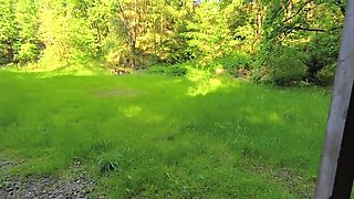 Public Outdoor BDSM Training: Hard Vagina Slapping Session for World Record - Part 11 with Bouncy Tits Action