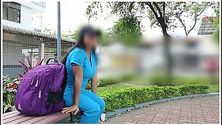 The Nurse!! I Met Him In The Park And Invited Him To Have A Sexual Adventure