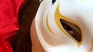A Married Woman Giving a Blowjob and Handjob in Chinese Clothes