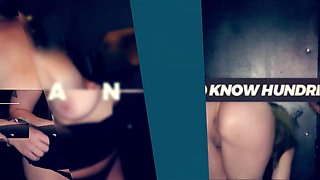 Tattooed Nikki Zee Sucks Big Cock at Glory Hole