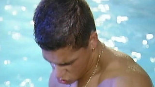 Busty German Slut Got Fucked in the Pool