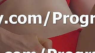 Super Bouncing Tits, She Had 2 Orgasms, Hot Pussy Masturbation with Sexy Bikini - Programmerswife