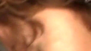 Redhead Deep Throats Gloryhole Dick During Confession