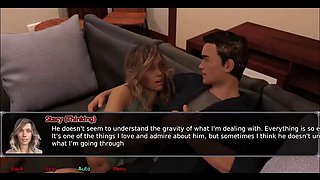 Office Wife Stacy Shower Masturbation Caught by Jack - South African 3D Animation Porn